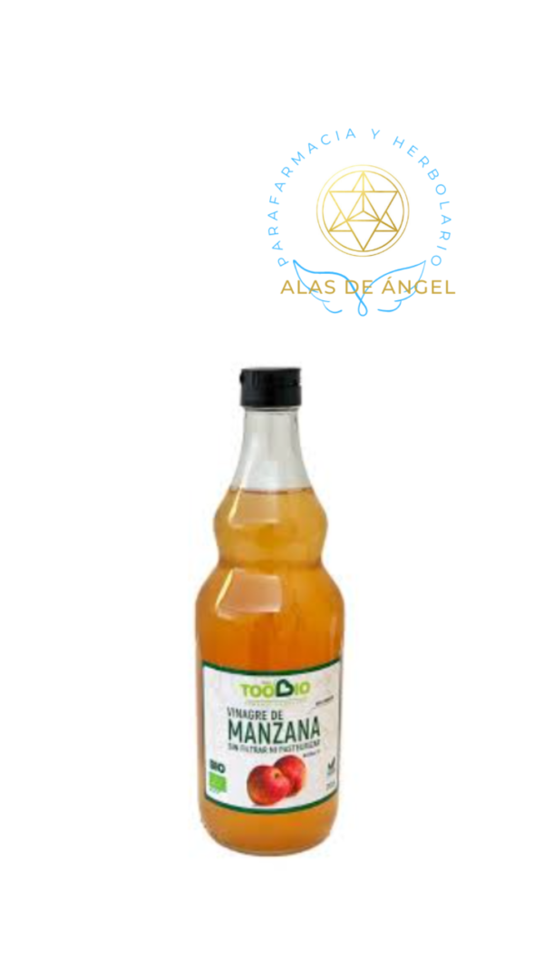 Vinagre de manzana sin flitrar Vinagre de Manzana Sin Filtrar con Madre Bio – 750 ml – Toobio