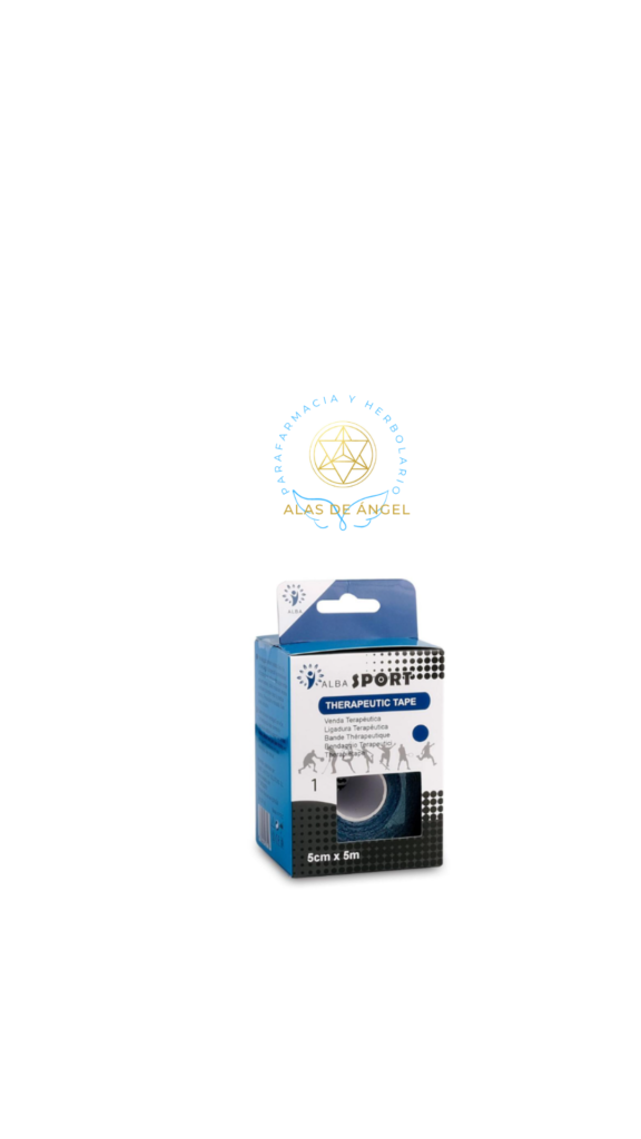 Vendaje neuromuscular TEMTEX azul oscuro 5 cm x 5 mts