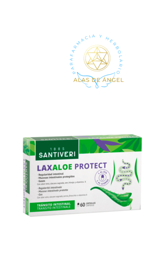 LaxAloe LaxAloe 60 cápsulas Santiveri