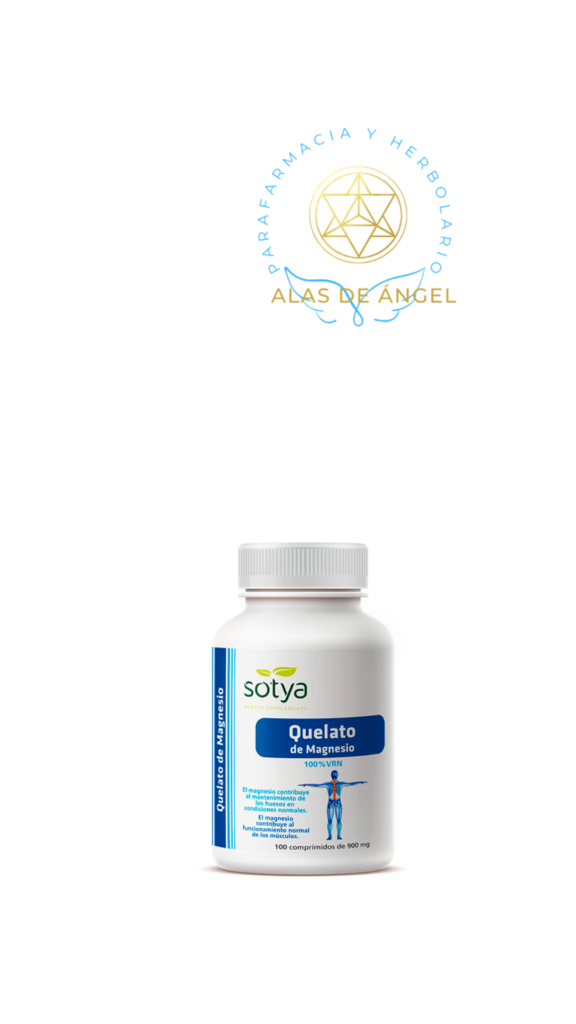 Quelato de Magnesio 100 comprimidos de 900mg Quelato de Magnesio 100 comprimidos de 900mg