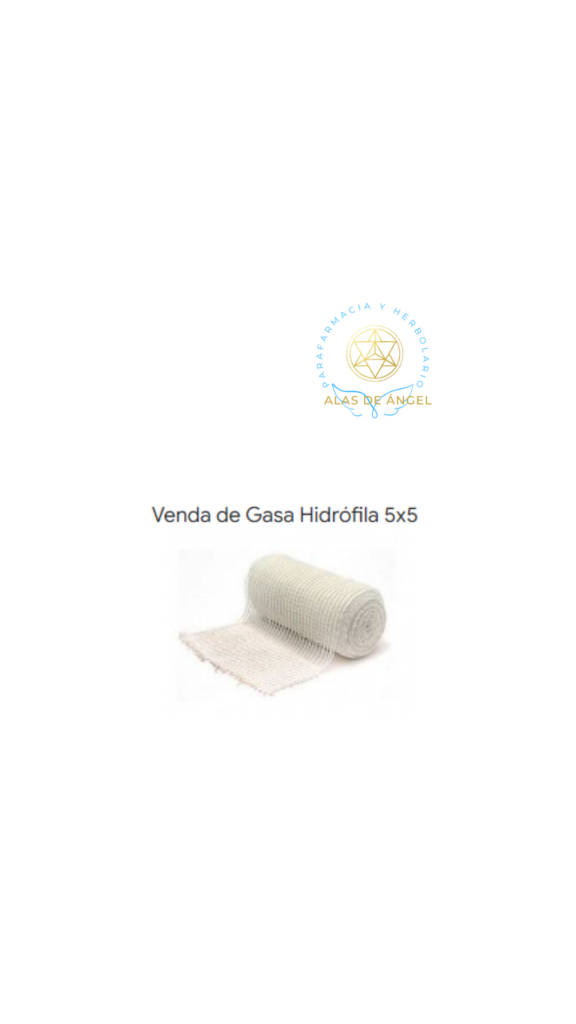 VENDA GASA ORILLADA 5 CM. X 5M