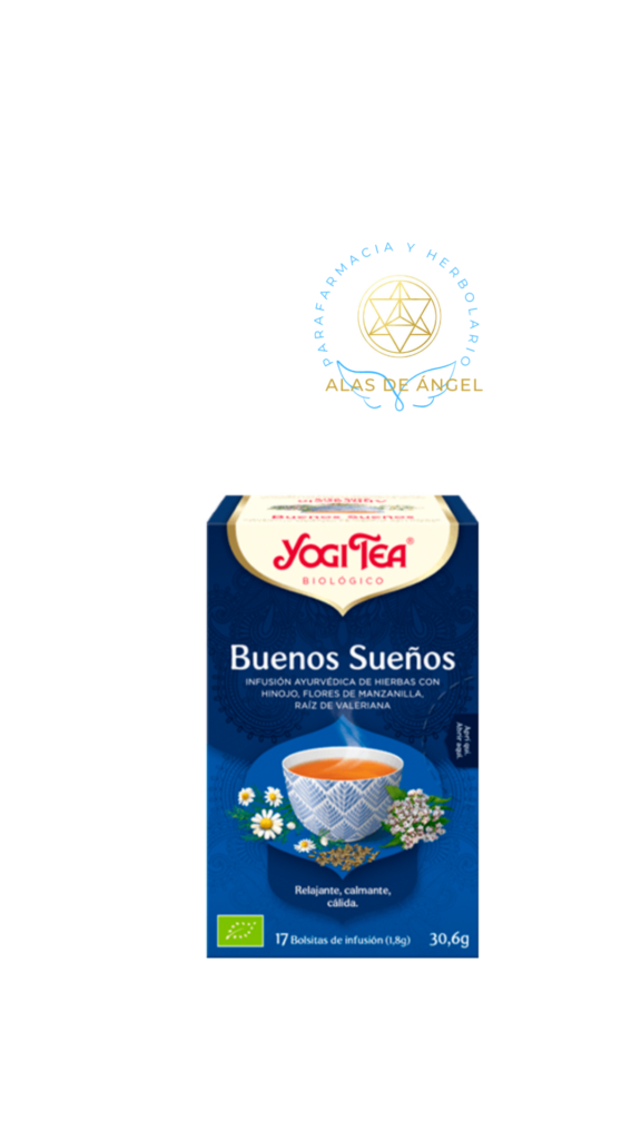 Relajarse con una taza de YOGI TEA® Buenas Noches al atardecer es una estupenda forma de relajarse al final del día. La mezcla de camomila, lavanda, nuez moscada y raíz de valeriana te ayuda a dejar atrás el cansancio y las preocupaciones del día. El dulzor del hinojo te ayuda a dejar de darle vueltas a las cosas. Cuando estamos relajados, nos fijamos en las cosas bonitas de la vida. La esencia de esta infusión es: “Relajación. Tiempo para mí”.