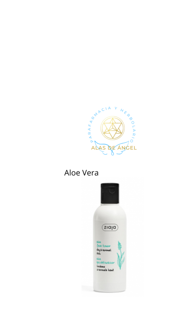 ALOE Tónico facial para piel seca o deshidratada