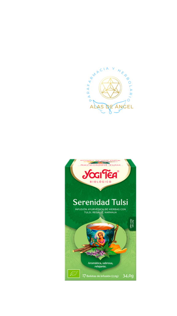 YOGI TEA Serenidad tulsi Bio (17 filtros) La esencia de esta infusión es: “Para quienes buscan la serenidad en su día a día"