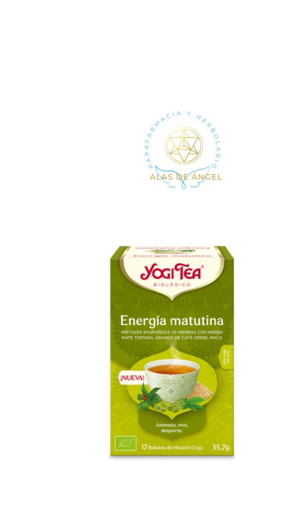YOGI TEA energía matutina BIO 17 filtros El té para los que quieren empezar el día con buen pie.