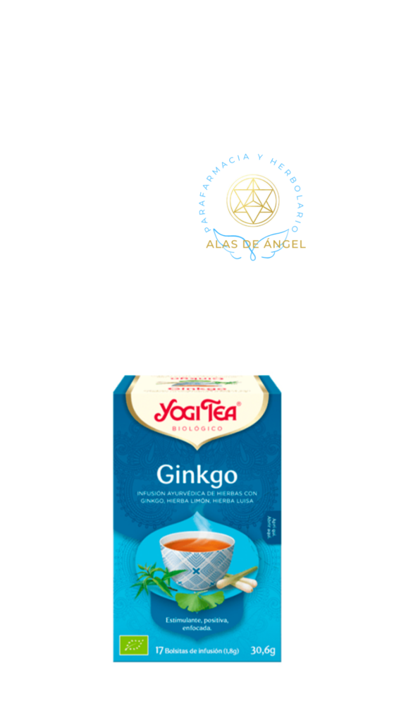 Hay momentos en la vida que requieren toda nuestra completa concentración y atención. Para esos momentos hemos creado YOGI TEA® Gingko, pues se dice que el ginkgo tiene un efecto de mejora en la memoria. La menta refresca y la hierba limón fresca le ofrecen un nuevo impulso a la mente. La infusión para aquellos que quieren tener las ideas claras.