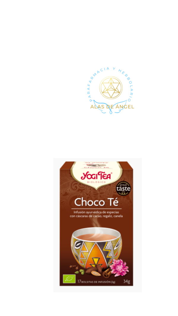 YOGI TEA Choco bio (17 filtros) Esta relajante y afrutada infusión dulce es nuestra forma de darle las gracias
