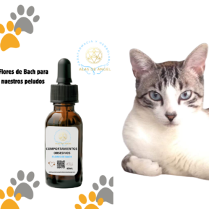 FLORES DE BACH PARA MASCOTAS ‘COMPORTAMIENTOS OBSESIVOS’ 60ML