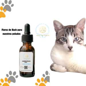 FLORES DE BACH PARA MASCOTAS ‘AGRESIVIDAD’ 60ML