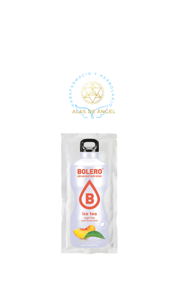 BOLERO - BEBIDA ICE TEA PEACH (MELOCOTON) POLVO SOBRE 8 Gr.
