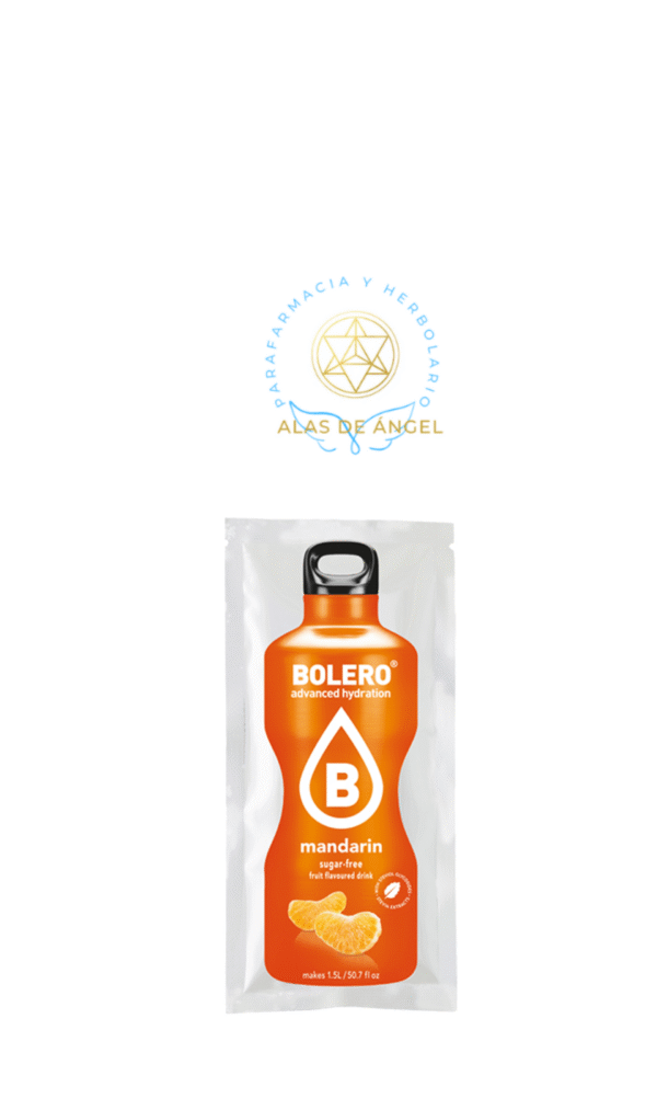BOLERO - BEBIDA MANDARIN (MANDARINA) POLVO SOBRE 9 Gr.