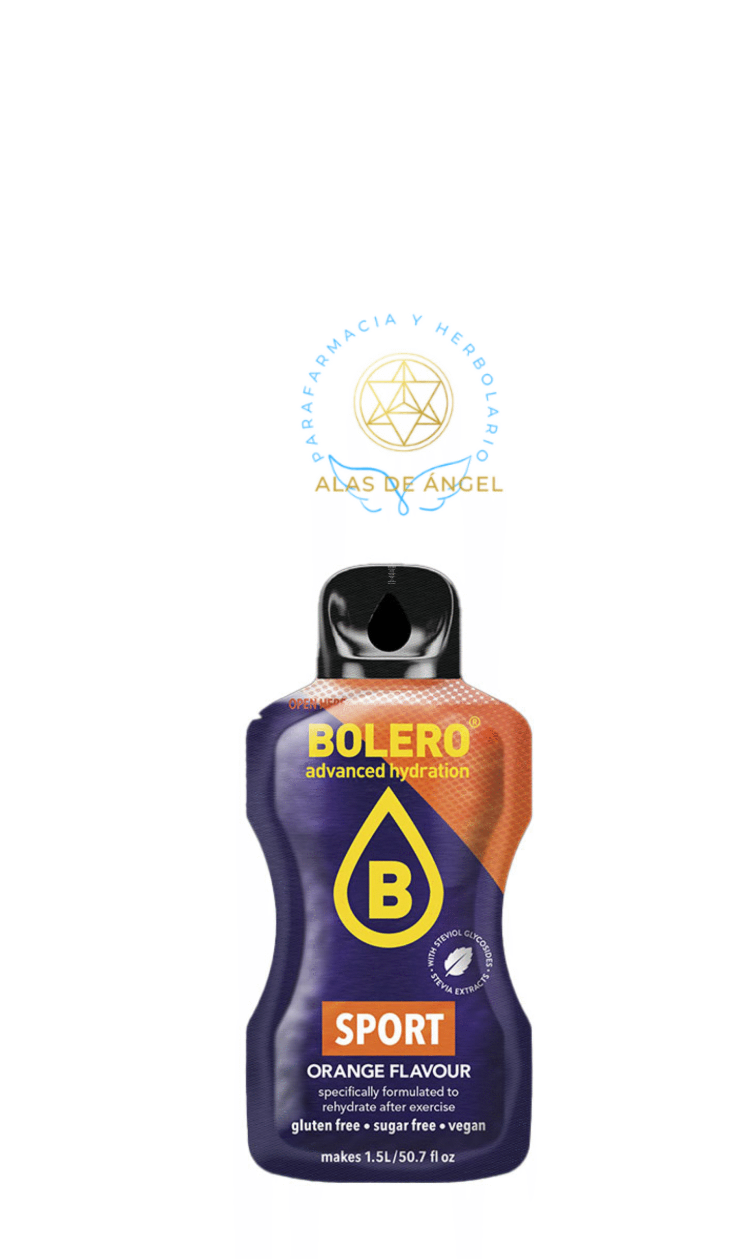 BOLERO - BEBIDA (SPORT) DRINK ISOTONIC ORANGE POLVO SOBRE 3 Gr.