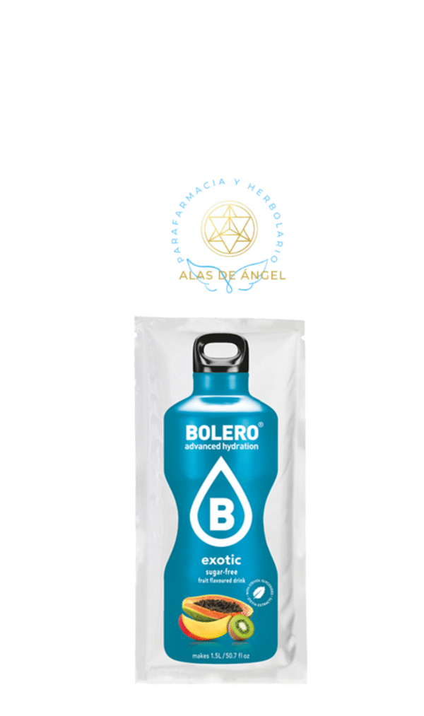 BOLERO - BEBIDA EXOTIC (FRUTAS EXOTICAS) POLVO SOBRE 9 Gr.