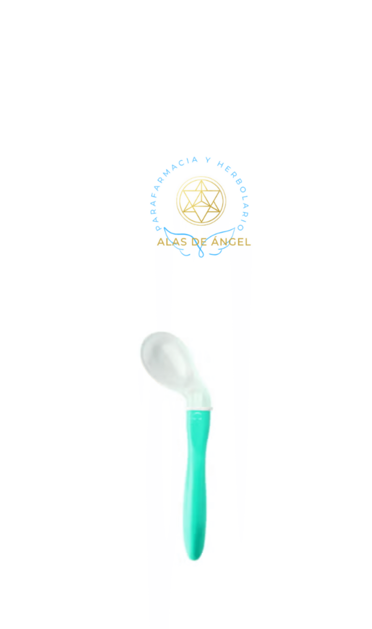 CUCHARA DE SILICONA "NAM" +4M  verde