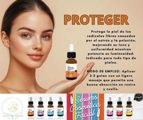 GR.SERUM PROTEGER VITAMINA C E+FERULICO+GRANADA 15 ML.