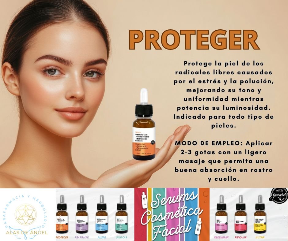 GR.SERUM PROTEGER VITAMINA C E+FERULICO+GRANADA 15 ML. GR.SERUM PROTEGER VITAMINA C E+FERULICO+GRANADA 15 ML.