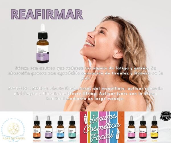GR.SERUM REAFIRMAR POLIPEPTIDOS+CENTELLA+ CAFEINA 15 ML.