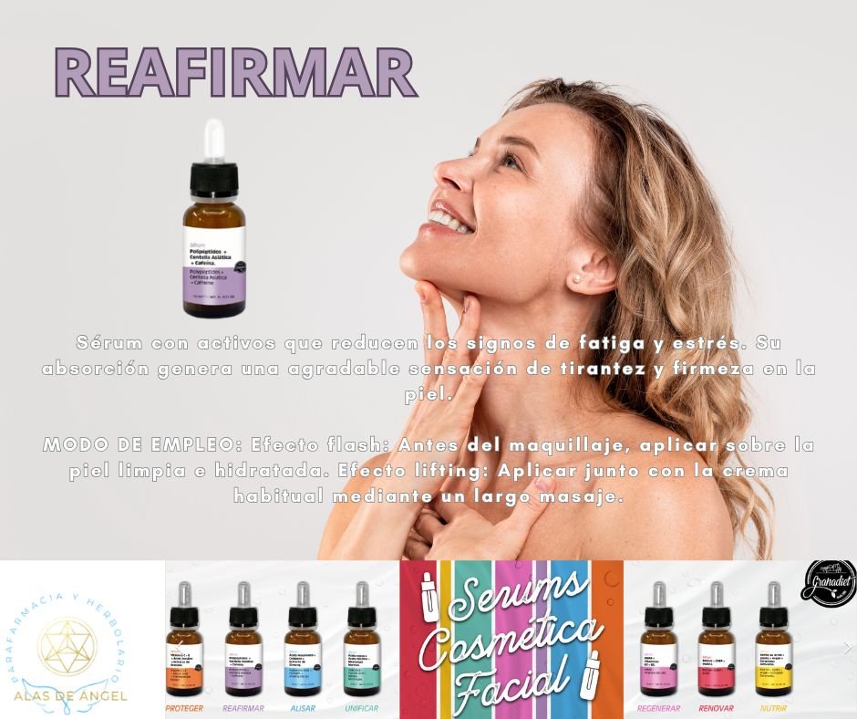 GR.SERUM REAFIRMAR POLIPEPTIDOS+CENTELLA+ CAFEINA 15 ML. GR.SERUM REAFIRMAR POLIPEPTIDOS+CENTELLA+ CAFEINA 15 ML.