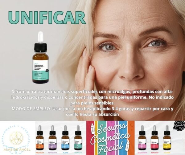 GR.SERUM UNIFICAR KOJICO+GLICOLICO+MICROALGAS 15 ML.