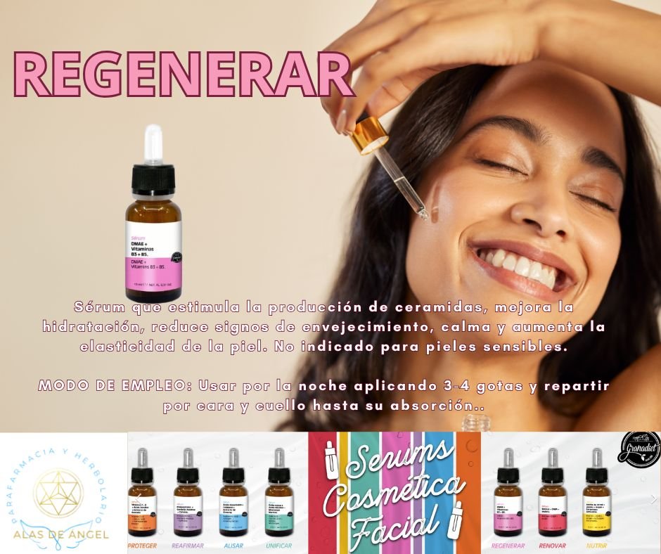 GR.SERUM REGENERAR DMAE+VITAMINAS B3+B5 15 ML. GR.SERUM REGENERAR DMAE+VITAMINAS B3+B5 15 ML.