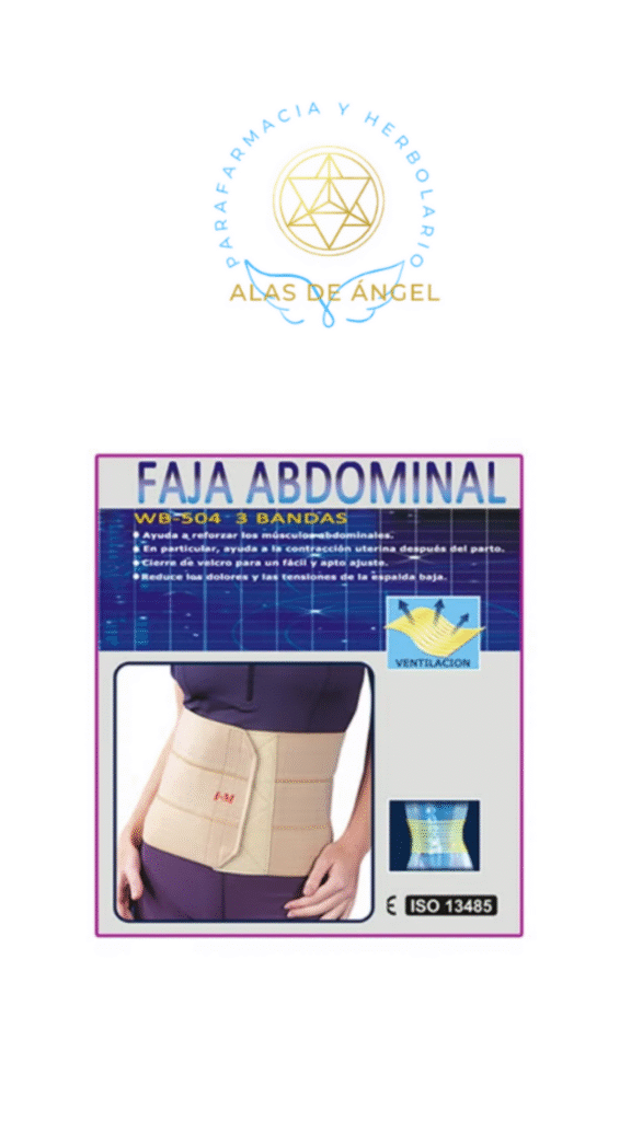 Faja abdominal 3 bandas T. M