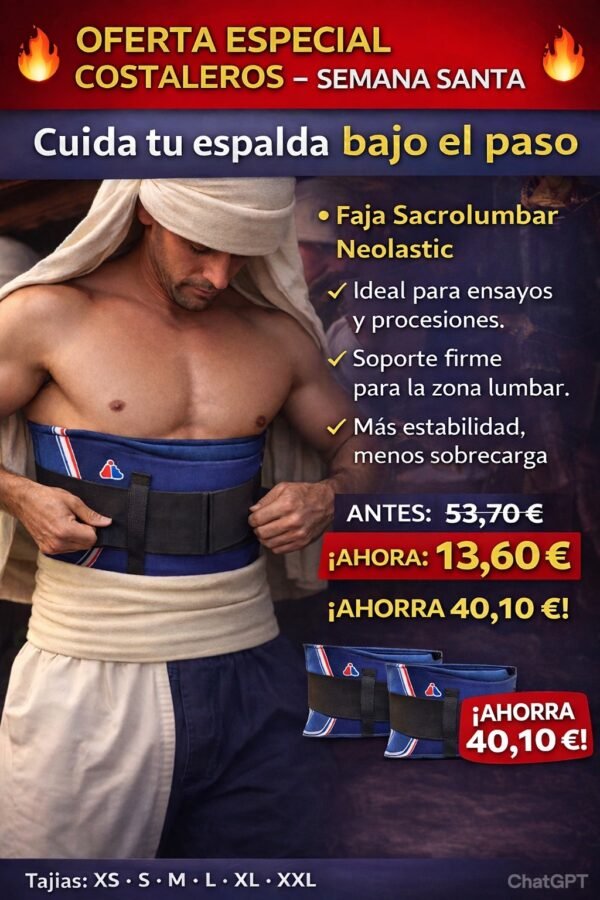 FAJA PARA COSTALEROS T. L