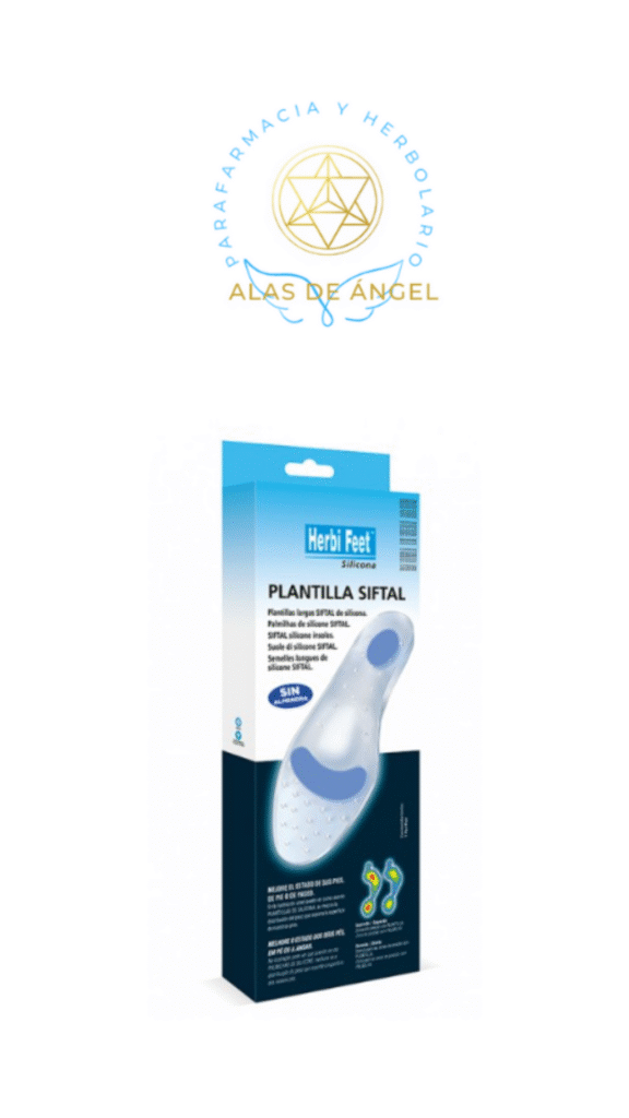 Herbi Feet Plantilla Siftal con almendra 100% silicona T. 0 (35/36)
