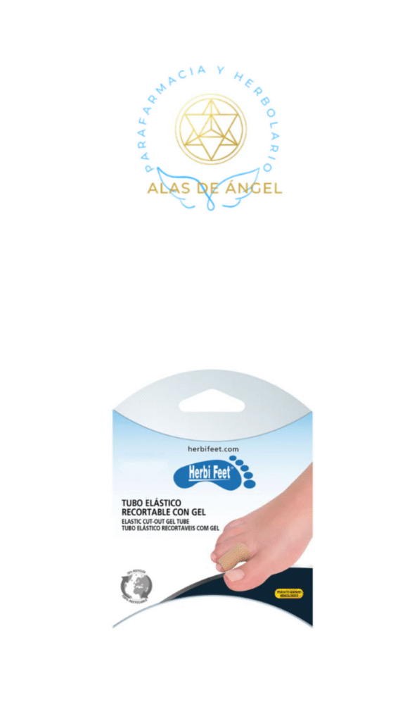 PACK 6 UDS Tubo Elástico Recortable con gel forrado en tela Herbi feet T. S