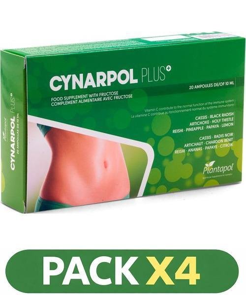 PACK X4 CYNARPOL PLUS - PLANTAPOL - 20 VIALES