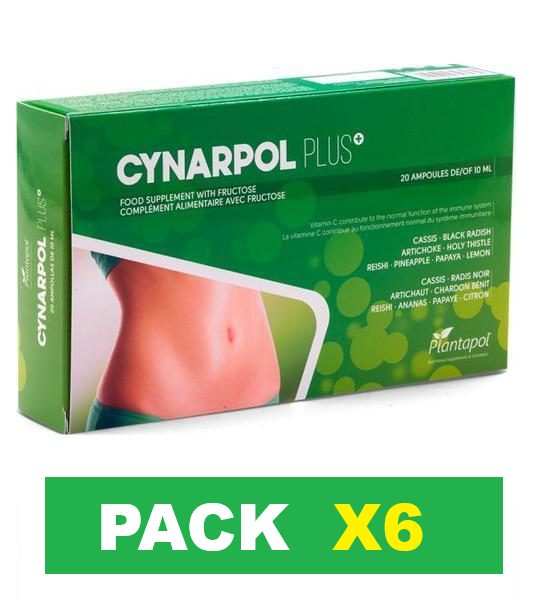 PLANTAPOL CYNARPOL PLUS – PACK 6 UNIDADES (120 AMPOLLAS)