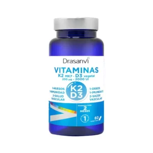 VITAMINA K2 + D3 60 COMPRIMIDOS DRASANVI